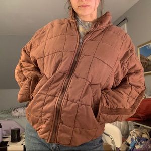 Free People Dolman Quilted Jacket